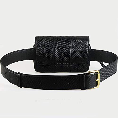 Damen-Hüfttasche aus PU-Leder mit Serpentin-Gürteltasche, Hüfttasche, Handytasche