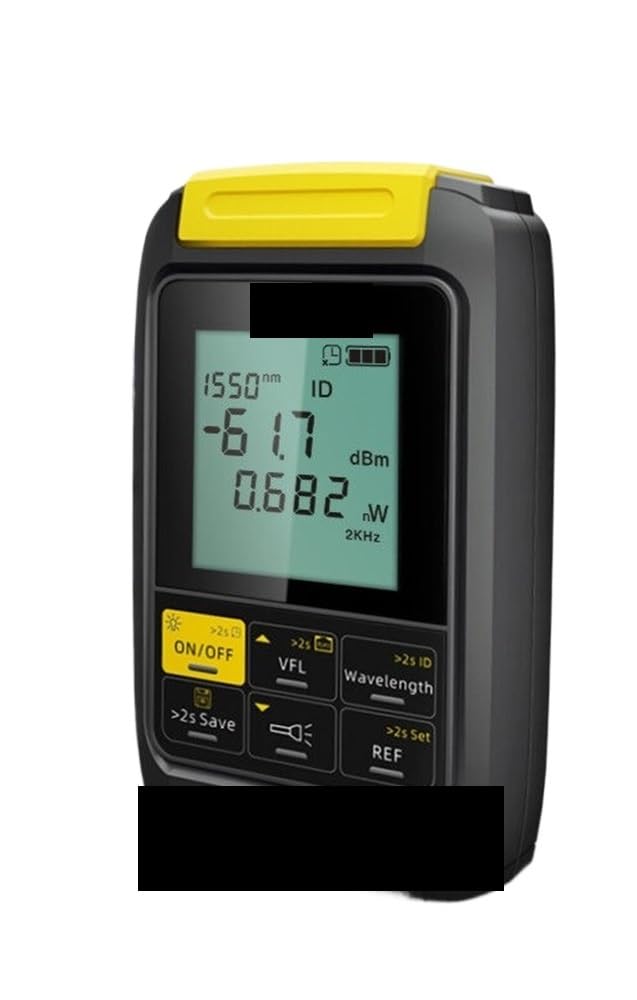 Testeur de fibre optique, Testeur de puissance optique 4 en 1, rechargeable, localisateur de défauts visuels, testeur de câbles, 5 km, 20 km, 30 km, VFL(20C V01 5KM)