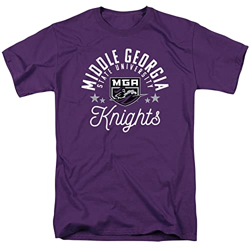 Middle Georgia State University Official Knights Unisex Adult T Shirt,Middle Georgia State University, Medium