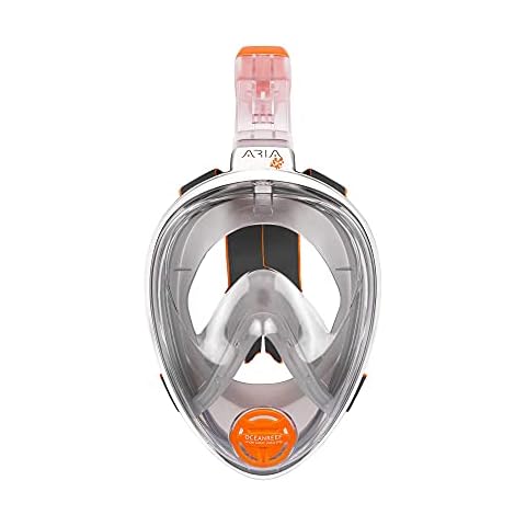 Ocean Reef ARIA JR Full Face Snorkeling Mask White One Size Cover