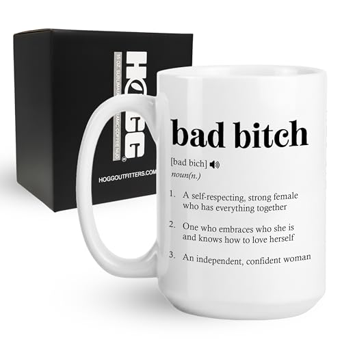 Hogg Bad Bitch Mug 15 oz Ceramic Coffee Cup