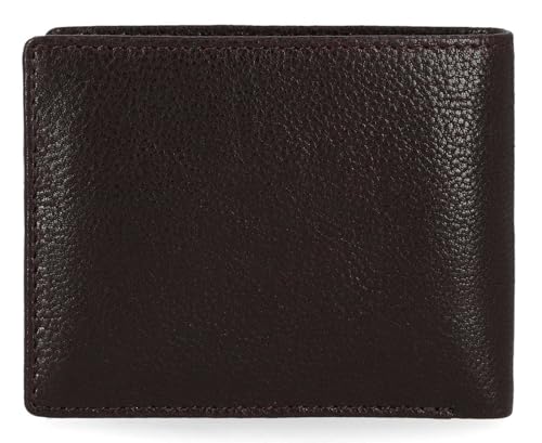 Harley-Davidson Men's Bar & Shield Plate Passcase Leather Bi-Fold Wallet - Brown3