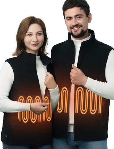 Heated Fleece Vest and Jackets for Men and Women