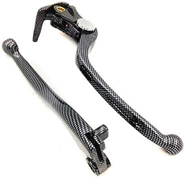 Motorcycle Brake Clutch Handle Lever For 2005-2006 Kawasaki Ninja 636 ZX6R ZX6RR Custom Carbon