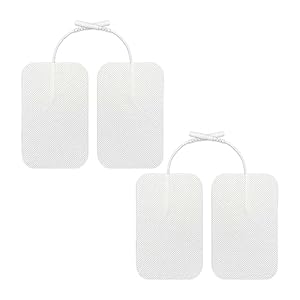 Suammiitstrieadea New Elektrody Fizjoterapeutyczne 4 szt.