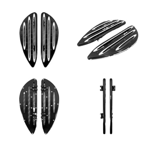 Support repose-pieds moto extensible conducteur pour pédale Softail FLSTF Dyna FLD - 3