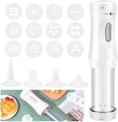 Prensa elétrica para biscoitos, ferramenta elétrica para decoraçã...