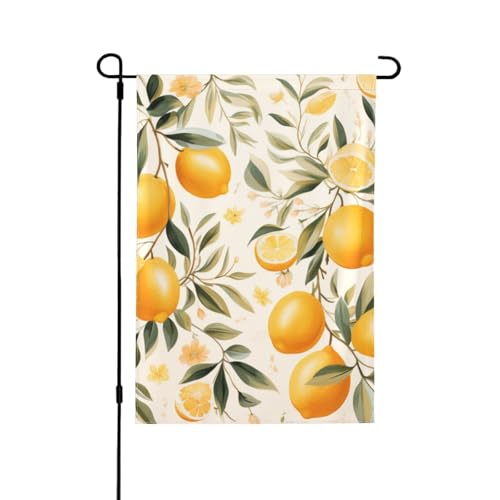 Drapeau de jardin grand format double face pour égayer une décoration extérieure terne