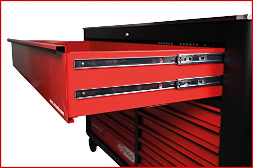 KS Tools 873.7014 PERFORMANCEplus P45 XL-Werkstattwagen mit 14 Schubladen – Bild 7