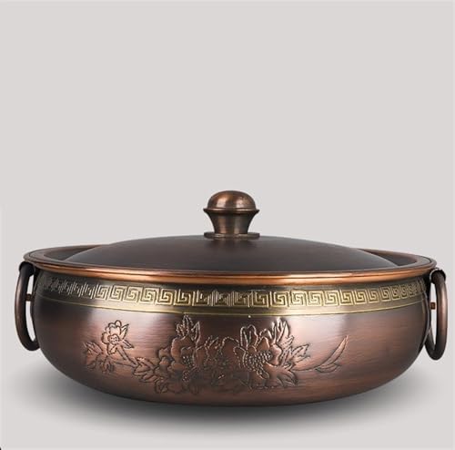 Olla de cobre vintage para inducción de 1 pulgada miniatura 6