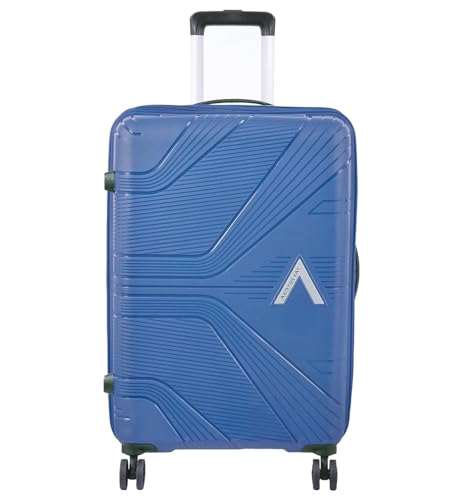 Image of VIP Aristocrat Trolley Bag Set, 55 /65 /75 cm, Hardside PP Shell, Dual Wheels, Multi-Stage System, 10-Number Zipper, 3-Year Warranty (Navy Blue, Set of 3) (Ocean Blue)