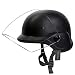Tactical Military Airsoft M88 PASGT Kelver Swat Helmet with Clear Visor, Black