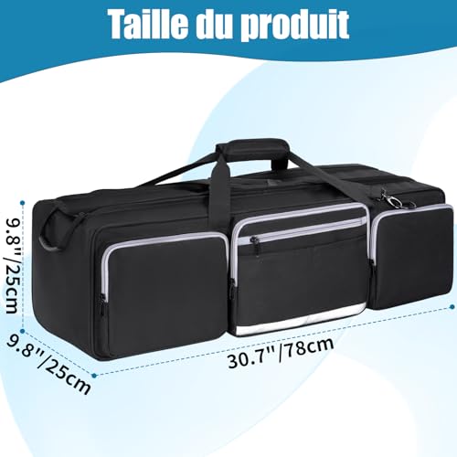 OUUTMEE Sac de Transport pour Trépied 78CM, Antidérapants, Étanche – vue 2