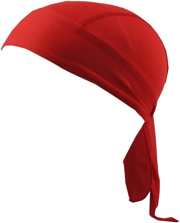 Sweat Wicking Beanie Cap Hat Skull Cap Cooling Do Rag Pirate Hat Helmet Liner Headwrap for Men Women