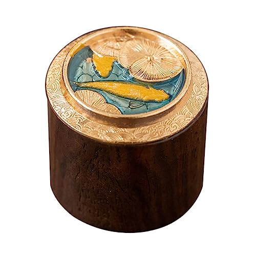 Cabilock Decorative Lid Stand Compact Wooden Teapot Lid Holder for Teacups and Kettles Unique Design for Home Office and Restaurant Decor