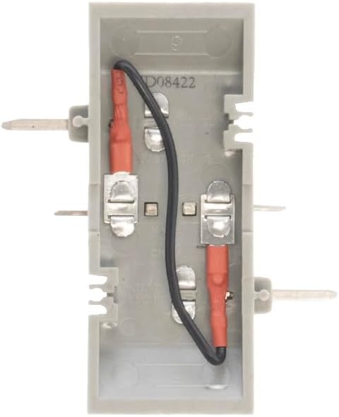 താഴെ view of the Lionel FasTrack 1-3/8 inch straight track section, showing internal wiring and pins