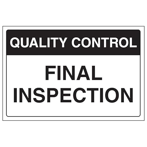 Panneau de sécurité robuste 400x300mm V Safety final inspection