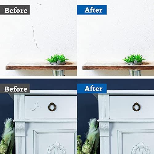 Dwil Multi Surface Touch Up Paint - White Touch Up Paint Pen, Interior And Exterior House Paint, For Appliance, Porcelain, Wall, Kitchen Cabinets, Wood, Furniture, 1.5 Fl Oz (Semi-Matte Perfect White) #TOP3
