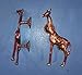 Uniquebazar4u Nature Theme Giraffe Door Handle Brass Animal Shape Door Pull Set Baby Room Doorr Decoration