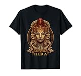 Greek Goddess Hera Ancient Greece Mythology T-Shirt, Women's, Black, Small, Short Sleeve, Regular Fit, Cotton 65%, Polyester 35%