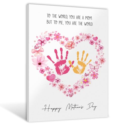 Mother's Day Handprint Craft - DIY Mother's Day Gifts for