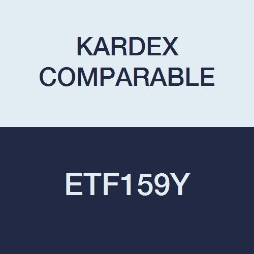 KARDEX ETF159Y エンドタブフォルダー Fas# 3と5 11ポイント カラーストック トップとサイド 0-9スケール