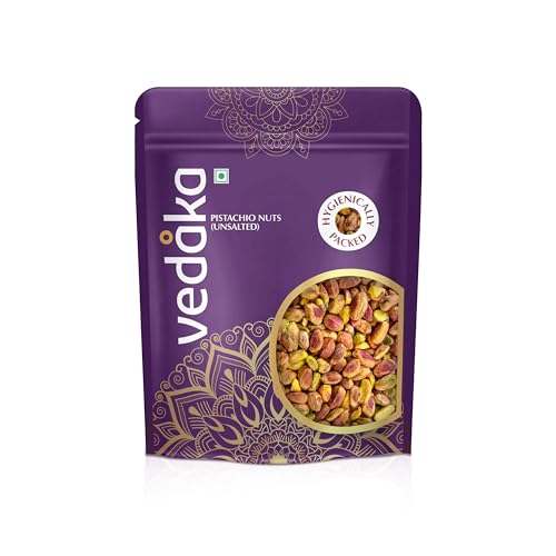 Image of Amazon Brand - Vedaka California Pistachio | 500 g | Unsalted | Without Shell | Boosts Immunity | Convenient Snacking | Nutty Flavour and Pleasant Aroma