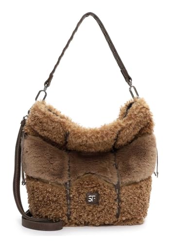 Bolso de hombro Suri Frey SFY Resy Beutel espacioso en color beige arena para organizar tu día