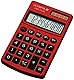 OLYMPIA Taschenrechner LCD - 1110, rot, 941901002