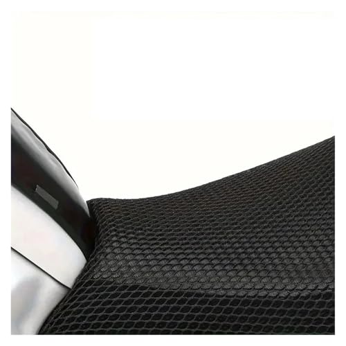 Housse De Siège De Moto en pour Mai&lle Épaisse Et Respirante pour Scooters, Motos, Protection Solaire, Coussins De Siège De Moto en Poly Housses de sièges...