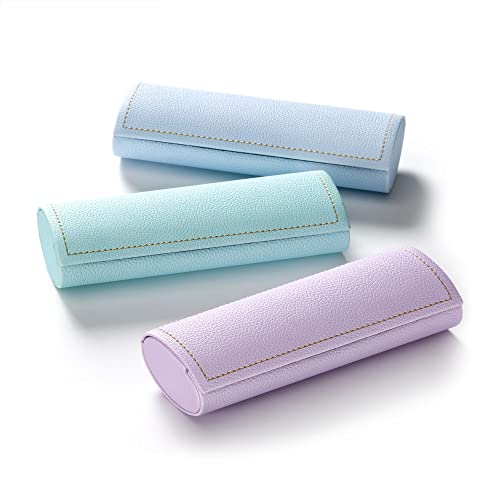 FEFI - Stabilne twarde etui na okulary PASTELL, bez, M