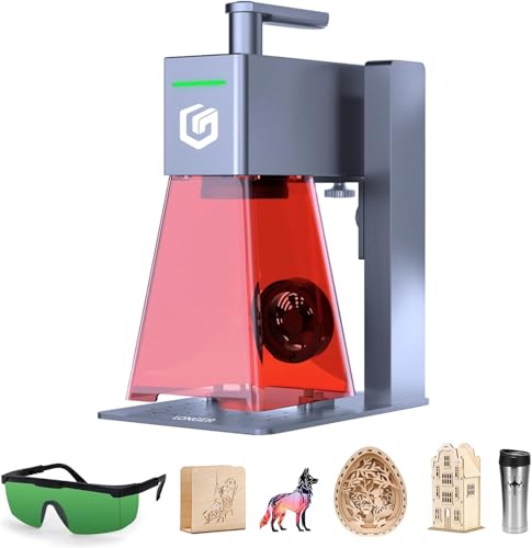 Image of Longer Nano Pro 12000mW Laser Engraver 5000mm /s High-Speed Laser Engraving and Cutter Precision 0.01 * 0.01mm CNC, DIY Laser Cutter and Engraver Machine for Wood, Metal, Paper, Acrylic, Leather, Glass
