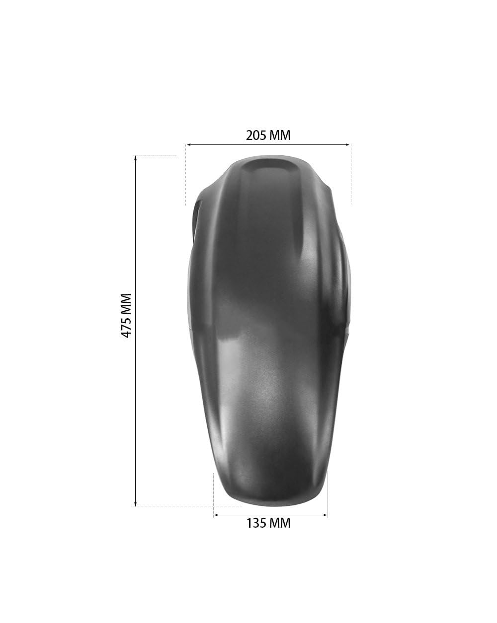 Parafango posteriore ABS Carenatura ruota Hugger per Tiger1200 per Tiger 1200 GT Pro per Rally per Explorer 2022 Parafango per moto