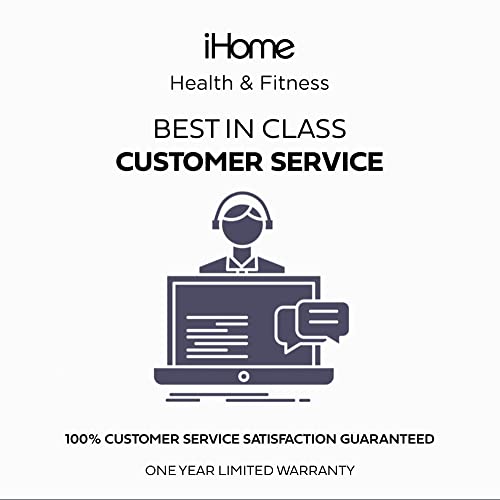 iHome Smart Scale For Body Weight Digital Bathroom Scale Bluetooth Accurate BMI Fat Water Muscle Health Analyzer for People Body Composition Monitor Digital Weighing Machine with Smartphone App, 400lb - Thumbnail 7