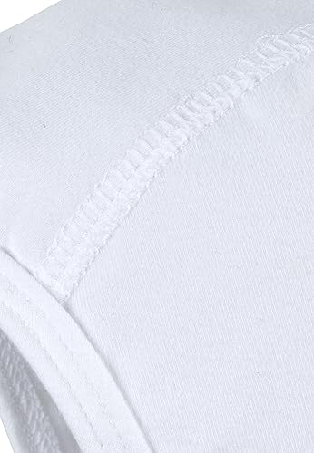 Sterntaler Cuffietta bebé Cappello, Bianco (Weiss