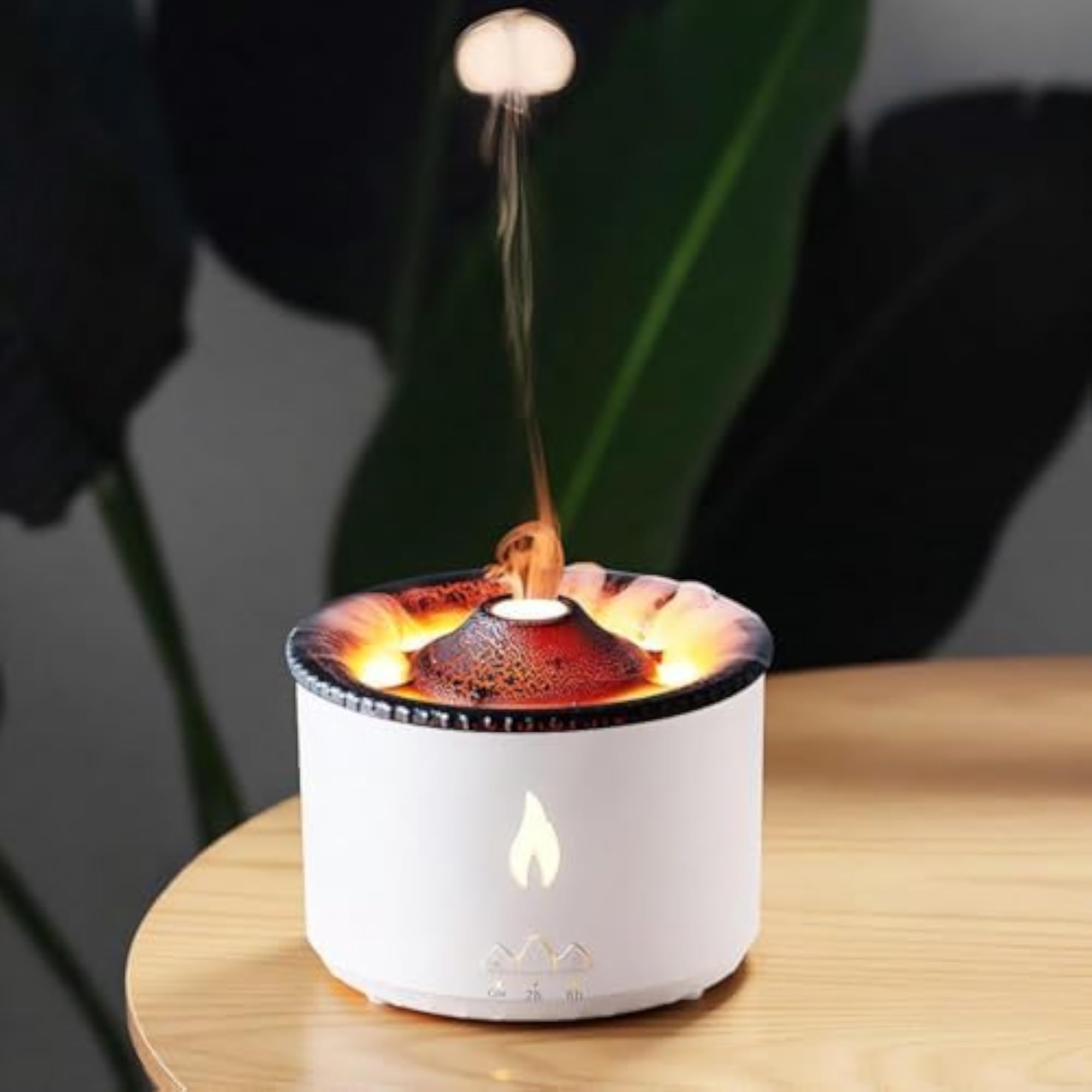 Volcano Flame Essential Oil Diffuser 360ML with LED Effect