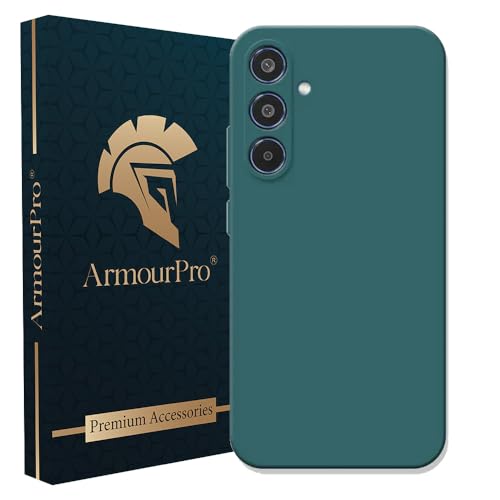 Image of ArmourPro Soft Silicone Back Cover for Samsung Galaxy S25- | Green