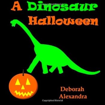 Paperback A Dinosaur Halloween Book