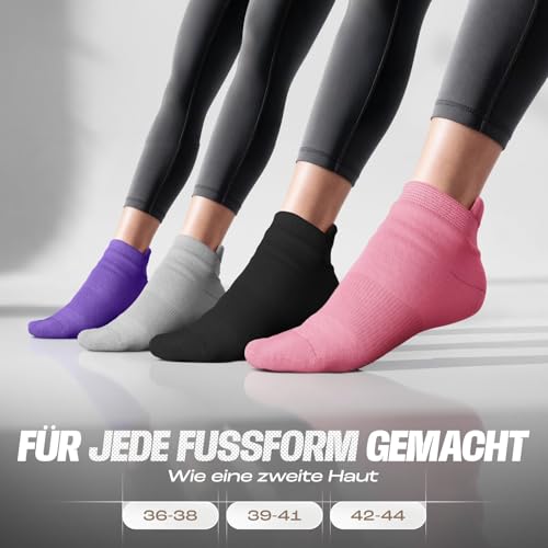NirvanaShape Yoga & Pilates Socken [39-41, Schwarz] - Rutschfeste Yogasocken mit ABS Noppen für Damen u. Herren - Anti-Rutsch Stoppersocken aus bequemer Baumwolle [ÖKO TEX zertifiziert]