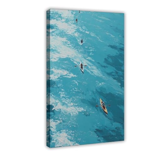 Poster minimaliste sur toile cadeau ideal pour decoration murale