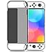 Coque Compatible avec Nintendo Switch OLED Modèle, 3 en 1 Housse de Protection avec 2 TPU Housses de Protection Compatible avec Joycon, PC Protection de Coque Rigide pour Switch OLED Modèle Console