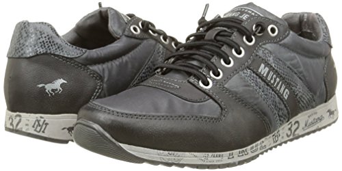 Mustang 4104401, Scarpe Stringate Uomo Nero Noir