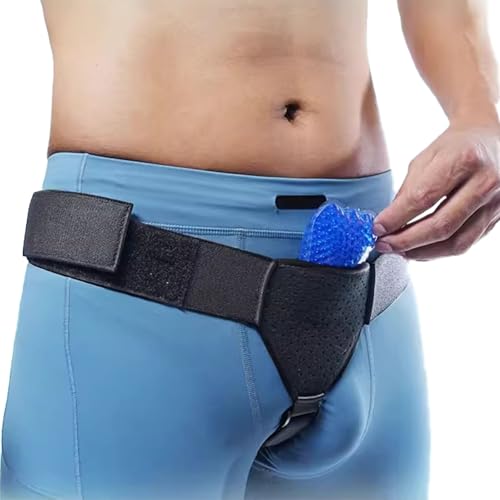 Faja para Hernia Inguinal Unisex con Almohadillas de Gel