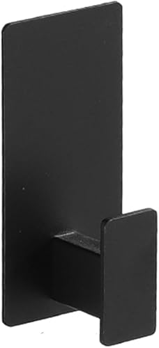 Juego de accesorios de baño, estante de pared negro mate, soporte para rollo de papel higiénico, gancho para bata, toallero, riel, barra, anillo,