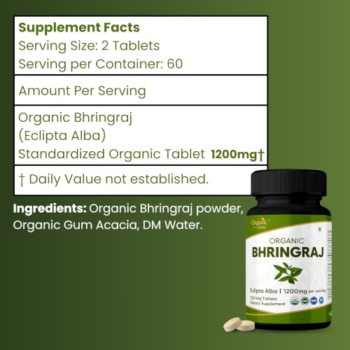Organic Spree Bhringraj Tablets