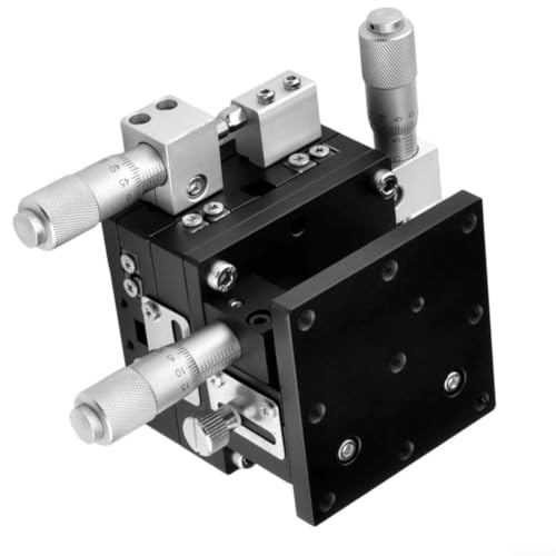 Plataforma de ajuste de 3 ejes manual XYZ LD60-LM de 60x60mm 8
