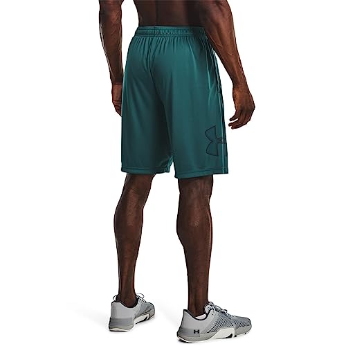 Image of Under Armour Men's Tech Graphic 10 inch Shorts, (717) Tourmaline Teal / / Black, XX-Large