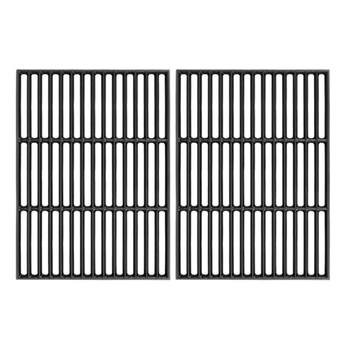 GFTIME 41.5 x 62cm Gusseisen Grillrost für Taino PRO/RED 4 und 6 Serie Grillrost Zubehör für Burnhard Fred Grill Roste Ersatzteil für Tepro gasgrill 3661 2 Stück