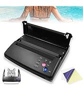 Atelics ATEP01 Tattoo Stencil Printer, Monochrome, Thermal, Portable, 20 Pcs Transfer Paper, A4, ...