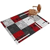 Tapetes Multiusos para Sillas de Pelo Bajo: Nuestro alfombrilla para silla de oficina proporciona protector de suelo de la más alta calidad, alfombra protector suelo que protege sus piso de madera dura los arañazos. Los alfombras para sillas de ruedas también evitan ruidos fuertes al mover sillas, muy adecuado para sillas de oficina, sillas con ruedas, sillas de gaming, sillas de ordenador.